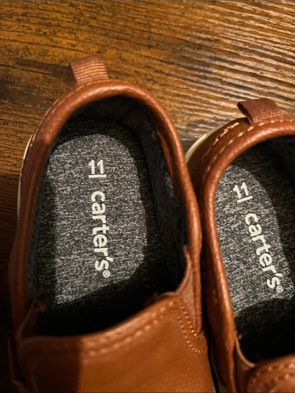 Carter's Brown Slip-On Toddler Sneakers